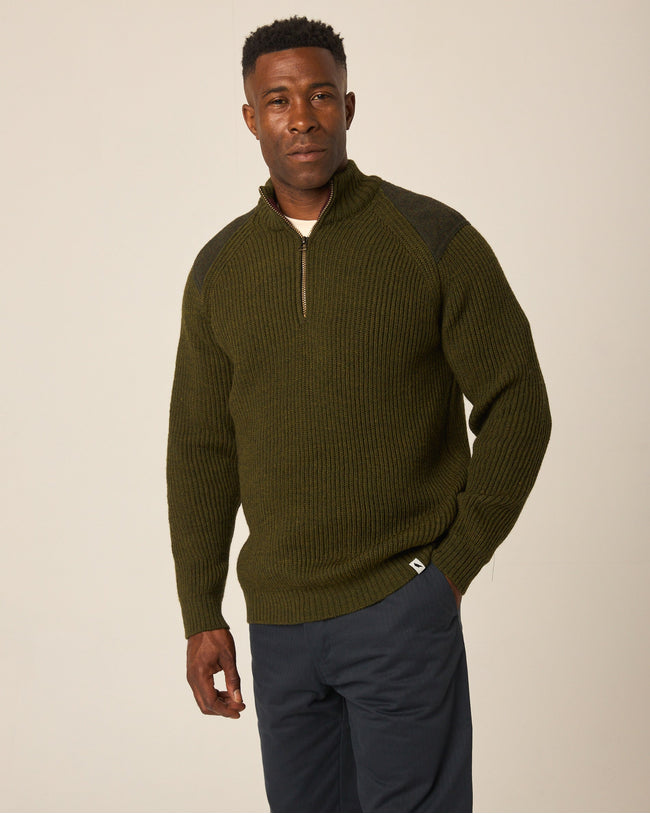 Foxton Quarter Zip Jumper